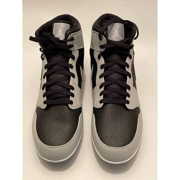 Nike Air Jordan 1 Mid TD Shadow 2.0 Football Cleats FJ6805-002 Men’s Size 14 US main image 2